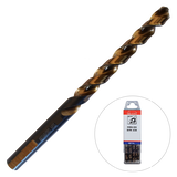 Abraboro 10 x 133 / 87 mm MULTISPEED HSS-GS fémfúró háromszög szárral X-Pack, 10 db/csomag