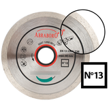 Abraboro 125 x 22.23 mm No.13 csempevágó