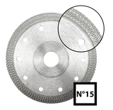 Abraboro 125 x 22.23 mm No.15 gyémánttárcsa