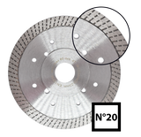 Abraboro 125 x 22.23 mm No.20 gyémánttárcsa