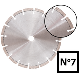 Abraboro 125 x 22.23 mm No.7 univerzális gyémánttárcsa