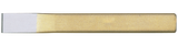 Abraboro Lapos kézi véső, ovális szár, 15 x 125 mm