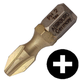 Abraboro PH 2 x 25 mm Phillips SUPRA-TIN bit, 10 db/csomag