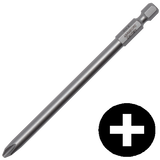 Abraboro PH 3 x 110 mm Phillips SUPRA bit, 3 db/csomag