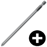 Abraboro PH 1 x 127 mm Phillips SUPRA bit, 3 db/csomag