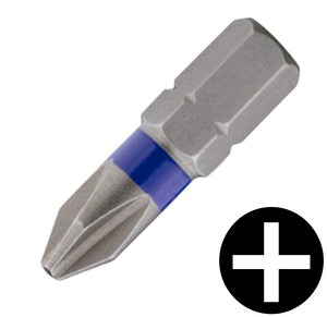 Abraboro PH 1 x 25 mm Phillips POWER bit, 2 db/csomag termék fő termékképe