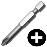 Abraboro PH 2 x 50 mm Phillips SUPRA bit, 10 db/csomag