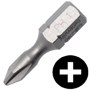 Abraboro PH 4 x 32 mm Phillips SUPRA bit, 10 db/csomag termék fő termékképe