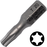Abraboro T 15 x 25 mm Torx SUPRA bit, 10 db/csomag