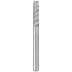 Abraboro 3 x 38 mm B alakú keményfém turbómaró kereszt fogazással - hengeres, homlokfogazással