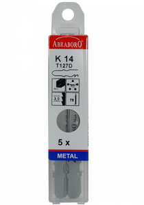 Abraboro HGS 14 szúrófűrészlap Bosch befogással, 5 db/csomag termék fő termékképe