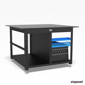 Siegmund Workstation 1200x1200 tartalmaz polcokat termék fő termékképe