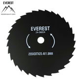  UNIWERSALNE   VÁGÓTÁRCA UNIVERZÁLIS 30 FOG NYÍLÁS ÁTMÉRŐ 25,4mm SZÉLESSÉG 255mm VASTAGSÁSA 1,8mm EVEREST 