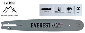  UNIWERSALNY   LÁNCVEZETŐ 15&quot; .325 1,5mm 64ogn. EVEREST  termék fő termékképe