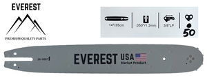  UNIWERSALNY   LÁNCVEZETŐ 14&quot; 3/8LP 1,3mm 50ogn. EVEREST  termék fő termékképe