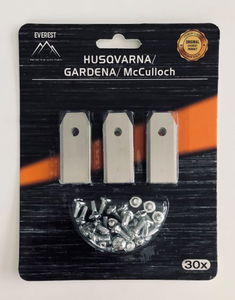  HUSQVARNA   TARTALÉK KÉS ROBOTFŰNYÍRÓHOZ HUSQVARNA GARDENA 43mm -  30 db EVEREST  termék fő termékképe