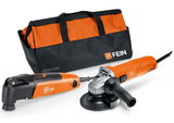 Fein CG 7-125 sarokcsiszoló és MultiMaster MM 300 oszcilláló szerszám