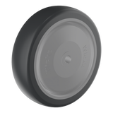 Wicke EP 75/30/2K-FA WICKE EP készülékkerék, porvédős, Ø75 mm
