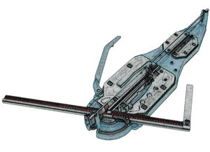 950 mm-es mechanikus csempevágó kölcsönzés termék fő termékképe