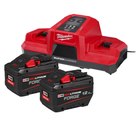 Milwaukee M18FORGENRG-122DBSC akkumulátorok és töltőkészlet