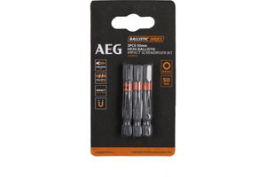 AEG AAK503H6 50mm HEX 6 csavarozó bit 3db/bliszter termék fő termékképe