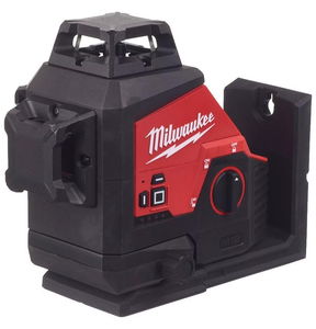 Milwaukee M12 3PL-0C akkus 360° 3 síkú lézer, zöld (akku és töltő nélkül) termék fő termékképe