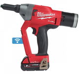 Milwaukee M18 ONEFPRT-202X akkus ONE-KEY™ FUEL™ popszegecshúzó (2 x 2.0 Ah Li-ion akkuval, Heavy Duty kofferben)