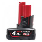 Milwaukee M12 B4 REDLITHIUM-ION™ akkumulátor, 12 V, 4.0 Ah