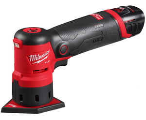 Milwaukee M12 FDSS-422X FUEL™ akkus szénkefe nélküli szuperkompakt deltacsiszoló (1 x 2.0 Ah és 1 x 4.0 Ah Li-ion akkuval) termék fő termékképe