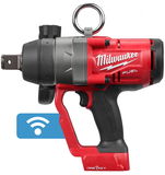 Milwaukee M18 ONEFHIWF1-0X akkus ONE-KEY™ FUEL™ szénkefe nélküli ütvecsavarozó biztosítógyűrűvel, 1" négyszög meghajtással (akku és töltő nélkül)  (PROMO)