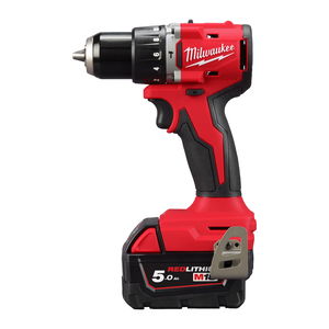 Milwaukee M18 BLPDRC-502C akkus ütvefúró-csavarozó (2 x 5.0 Ah Li-ion akkuval, kofferben)(NO20) termék fő termékképe