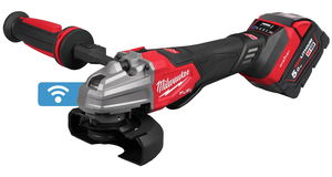 Milwaukee M18 FSAGSVO125X-502X akkus ONE-KEY™ FUEL™ RAPIDSTOP™ sarokcsiszoló (2 x 5.0 Ah Li-ion akkuval, Heavy Duty kofferben)  (PROMO) termék fő termékképe