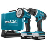 MAKITA DF347DWLX1 14,4V G akkus fúró-csavarbehajtó + 2 db akku 1,3Ah + töltő