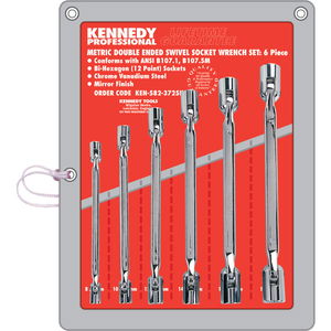 KENNEDY 8 - 19 mm kétvégű himbakulcs készlet, 6 részes termék fő termékképe