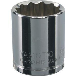 YAMOTO 19 mm dugókulcs 3/8" -os meghajtóval termék fő termékképe