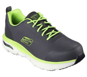 Skechers cipő Arch Fit SR-Ringstap S3 ESD szürke/lime termék fő termékképe