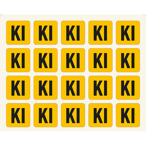 KI matrica 20x20 20db termék fő termékképe