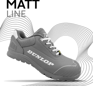 Dunlop Matt Grey S3 ESD félcipő termék fő termékképe