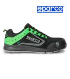 Sparco CUP S1P SRC beltéri munkavédelmi cipő- Flulo-zöld