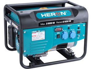Heron benzinmotoros áramfejlesztő,max 2600VA termék fő termékképe