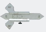 Schweisskraft Hegesztési szögmérő 0-20mm, 60-70-80-90°