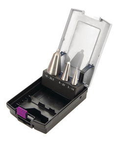 Optimum kúpos lemezfúrókészlet HSS, 3-részes, 3 - 30,5 mm termék fő termékképe