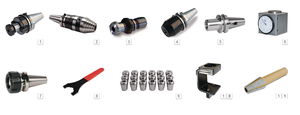 OPTIMUM Kiegészítő indulókészlet CNC gépekhez (SK 40 / DIN 69871) termék fő termékképe