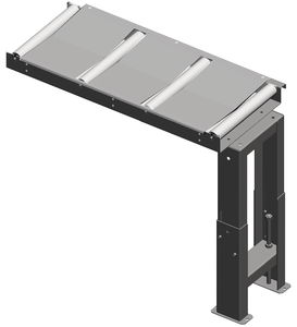Metallkraft Görgős anyagtovábbító asztal (1000x390mm) 200kg/m termék fő termékképe