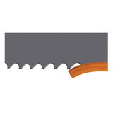 METALLKRAFT Bi-Metall M 42 X-FIT 2720 x 27 x 0,9 mm 4-6 teeth Fűrészszalag