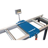 METALLKRAFT Optimum MRB LC-E görgős anyagtovábbító asztal 4m/100kg/m digitális hosszméréssel