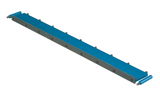 METALLKRAFT H Építőrész kézi lemezhajlító géphez (HSBM AB 660 H 660/1,8mm/93°)