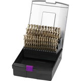 Optimum Csigafúró készlet 41 darabos  6,0mm-10,0mm-ig; 0,1mm-es léptékkel