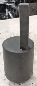 Metallkraft Hajlítótüske 25 x 25mm - load capacity 6 t / m HBP 30 / 40 termék fő termékképe