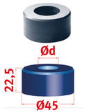 METALLKRAFT Körkivágó matrica Nr.45 Ø 15,2mm